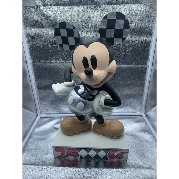 Jim Shore Disney Traditions D100 Mickey Mouse Big Figurine 6013199 - Picture 1 of 10